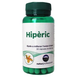 [NP050] Suplemento dietético Hipérico 60 cap. de 608 mg.