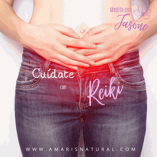 Persona relajada. Cuídate con Reiki