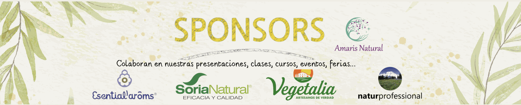 Los Sponsors de la Escuela Amaris Natural