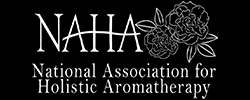 NAHA, Asociación nacional de Aromaterapia holística logo NAHA