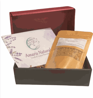 Caja de regalo con formación