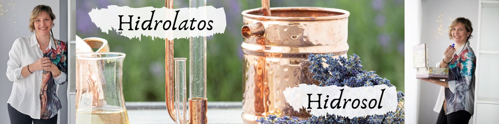 Imagen Hidrolatos o hidrosoles o aguas florales