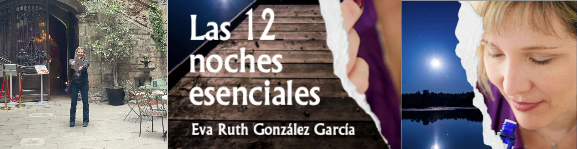 Cabecera sección Libro &quot;Las 12 noches esenciales&quot;, Aromaterapia emocional