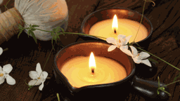Regalo del módulo velas de masaje en el Curso Vida Aromática