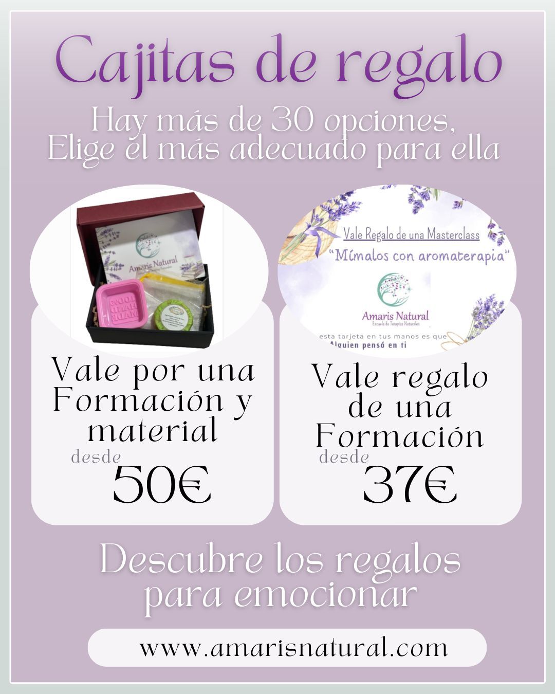 Cajitas de regalo Amaris