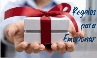 Sección de Regalos para emocionar,. Regala formación. Imagen de una caja de regalo Amaris