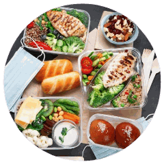 Imagen variedad de alimentos