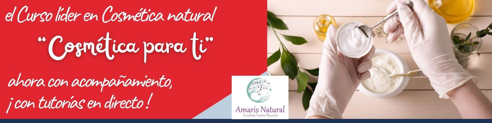 Imagen Curso de Cosmética natural &quot;Cosmética para ti&quot;