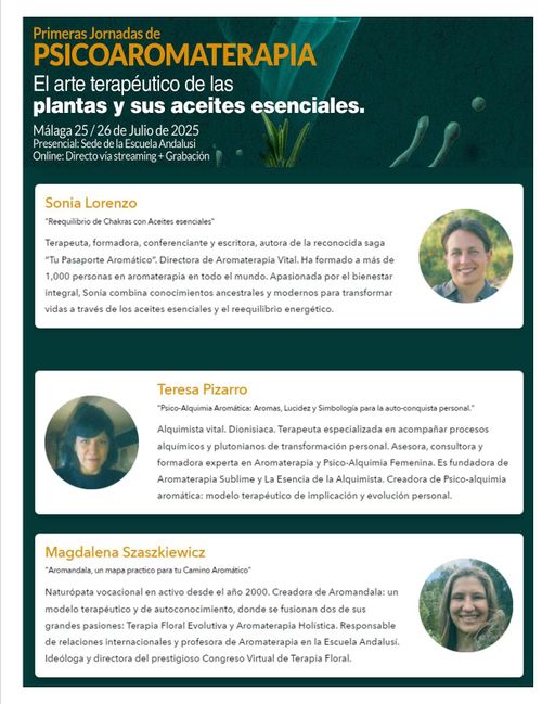 Jornadas de Psicoaromaterapia