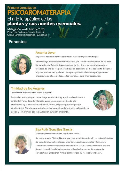 Jornadas de Psicoaromaterapia