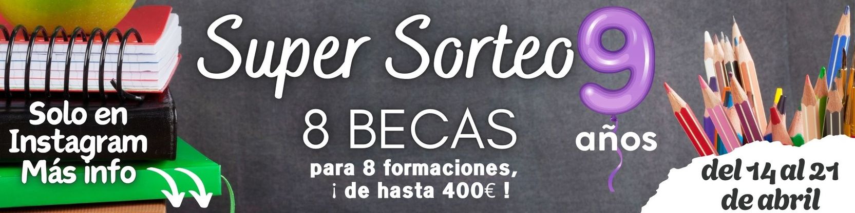 Super sorteo de 9 años