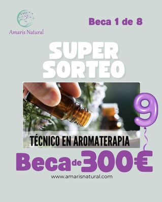 Beca del curso de Técnico en Aromaterapia Beca 1 de 8