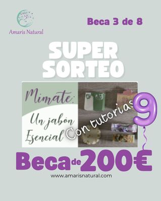 Beca del curso Mímate un jabón esencial Beca 3 de 8