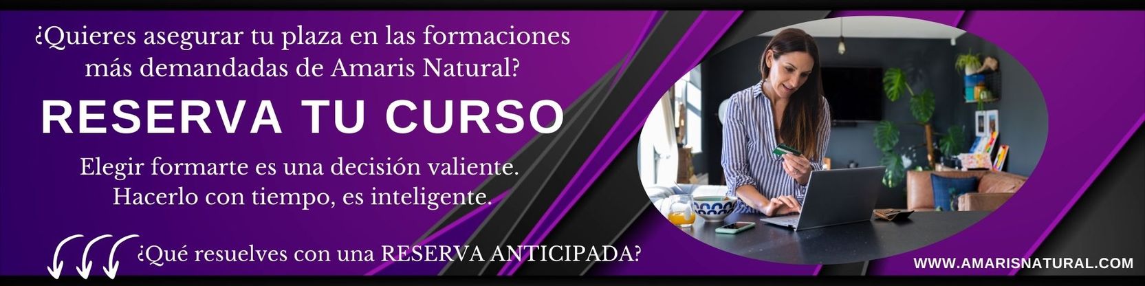 Reserva tu plaza en nuestros Cursos de Terapias Naturales