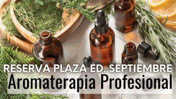 Reserva plaza en el curso de Aromaterapia Profesional