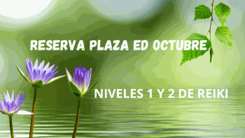 Reserva el pack de Reiki nivel 1 y 2.