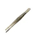 Pinza recta para disección, acero inox. 125 mm