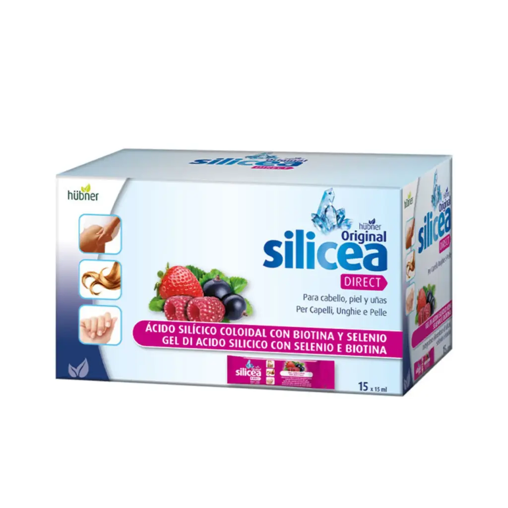 Silicea Direct con Biotina Selenio 15 Sticks 