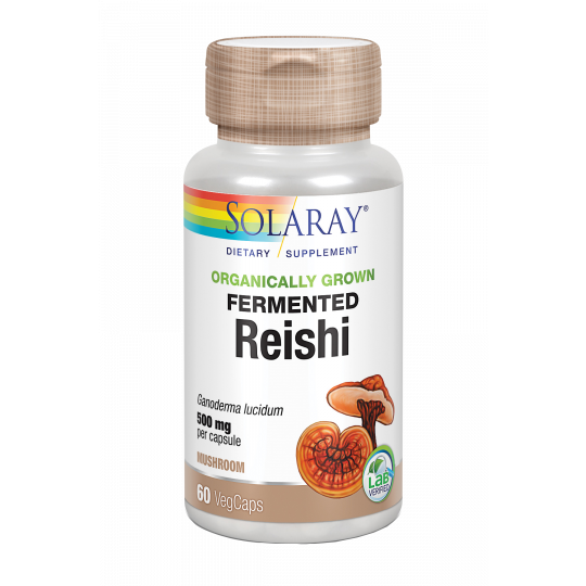 Fermented Reishi 500 mg-60 cap Solaray