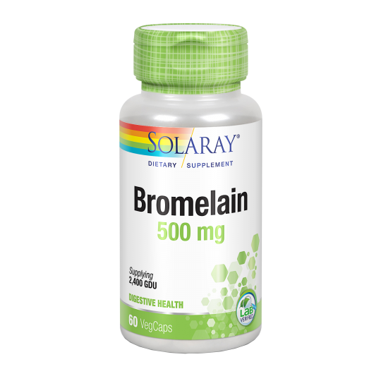 Bromelain 500mg 60 cápsulas Solaray