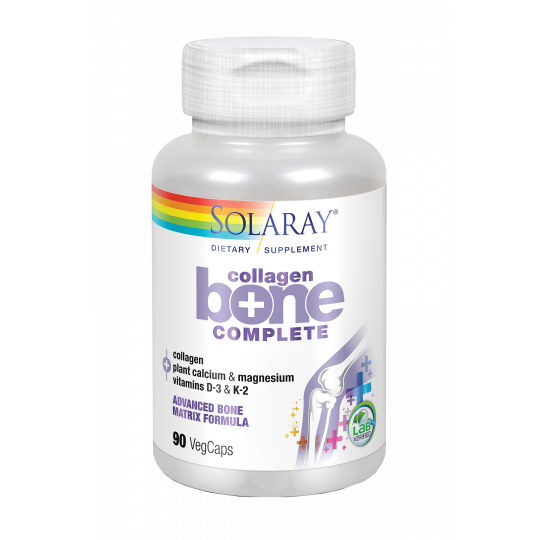 Collagen Bone Complete 90 cápsulas Solaray