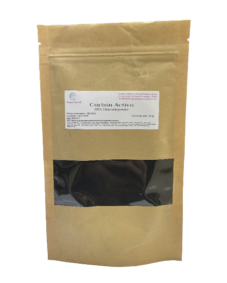 Carbón Activado polvo 50 gr