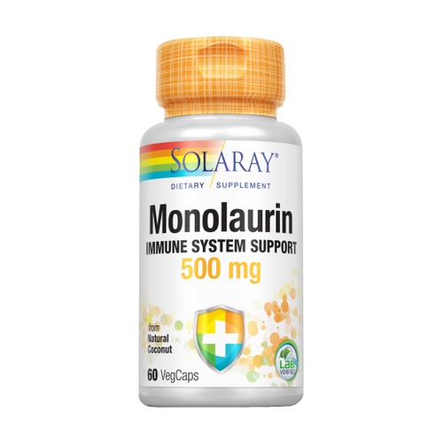 Monolaurin 500 mg 60VegCaps. Solaray