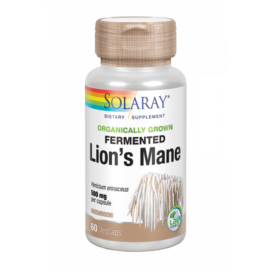 Lion`s Mane 500 mg - 60 cáp.veg Solaray