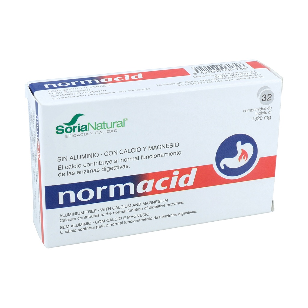 Normacid Citrus 32 comprimidos Soria Natural