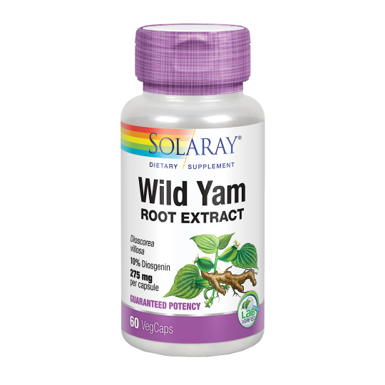 Wild Yam 60 cap. Solaray