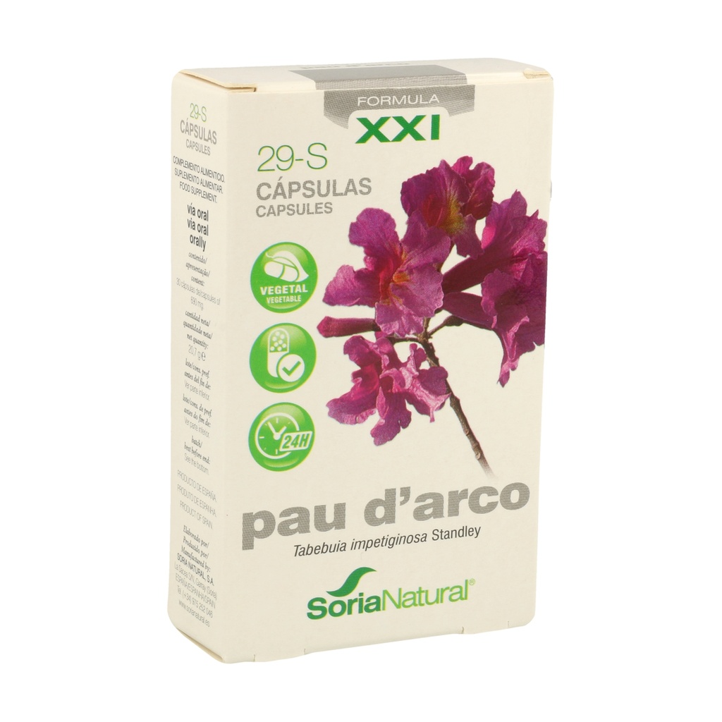 Pau d' Arco 30 comp. 690mgr. Soria Natural.