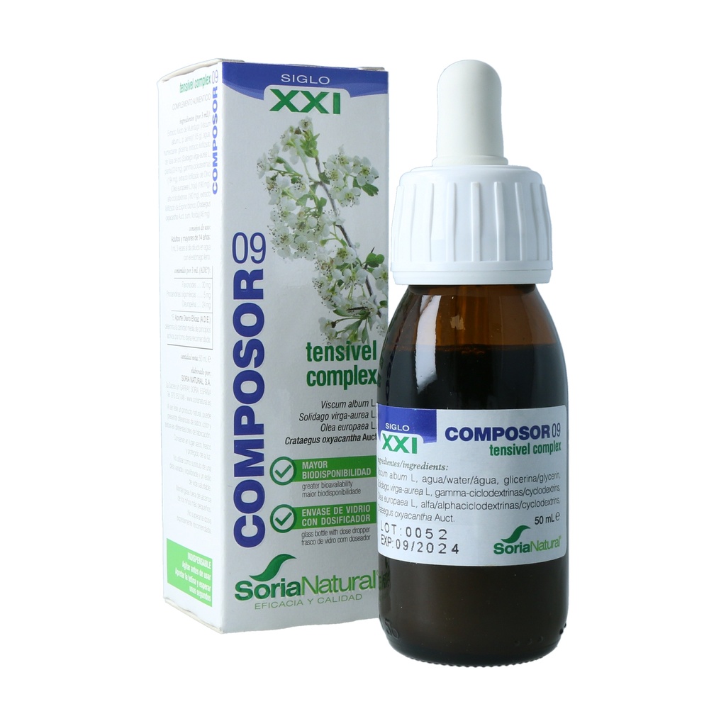 Composor 9 Tensivel Complex XXI  50 ml Soria Natural