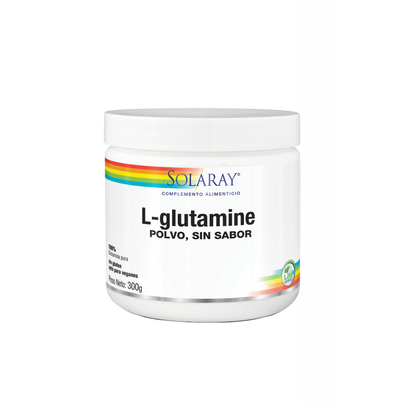 L-Glutamine 300 gr. polvo. Solaray