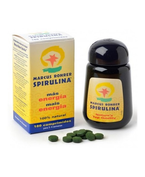 Espirulina 180 Comprimidos Marcus Rohrer