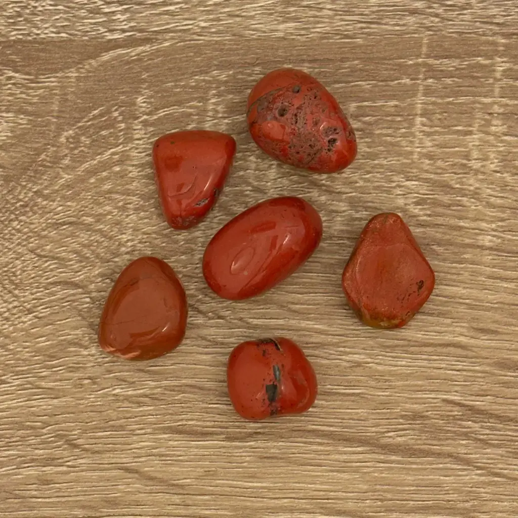 Jaspe rojo 6 uds para rejilla