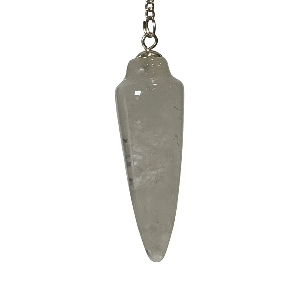 Péndulo Cuarzo Blanco lechoso