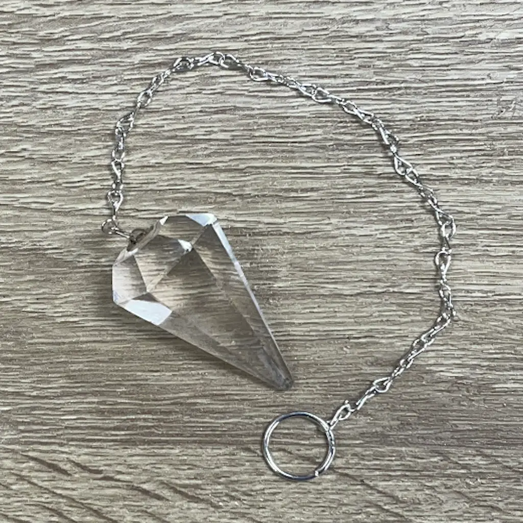 Péndulo de Cristal de Roca