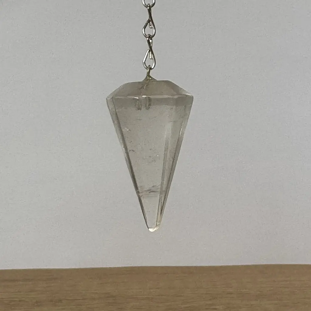 Péndulo de Cristal de Roca