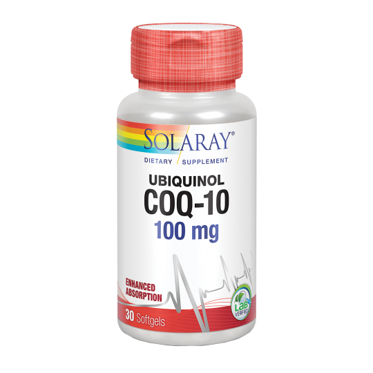 CoQ10 100 mg 30 perlas Solaray