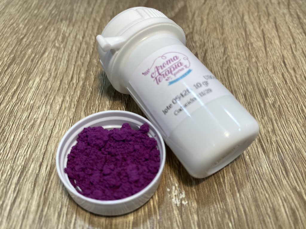 Pigmento mineral en polvo Violeta 10 gr.