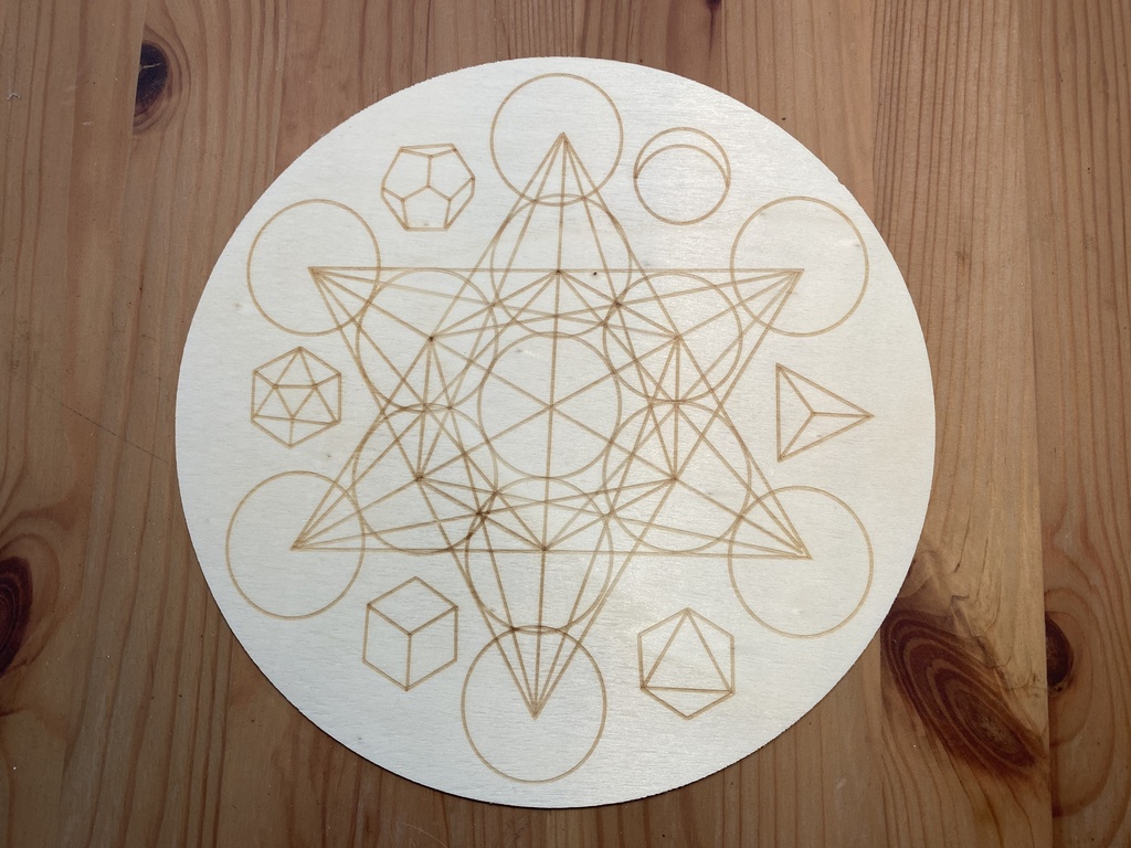 Base parrilla pentagrama