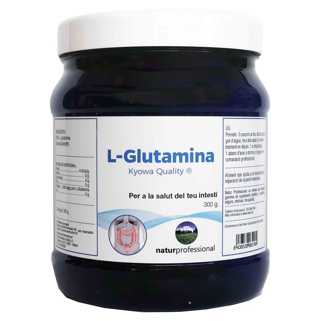 Suplemento dietético L-Glutamina 300 gr