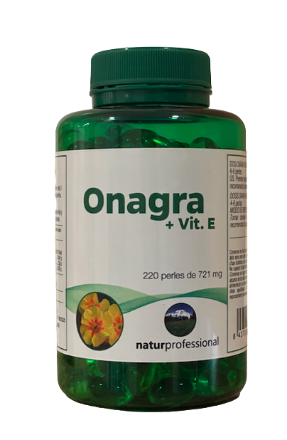 Suplemento dietético de Onagra 220 perlas 721mg