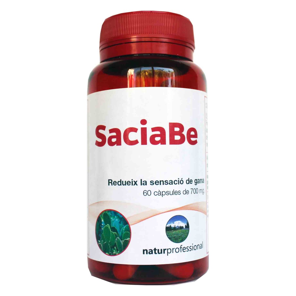 Suplemento dietético Saciabe 60cap de 700 mg.