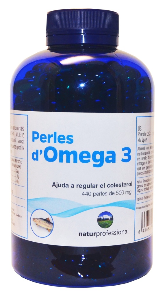 Suplemento dietético Omega 3 440 perlas de 500 mg