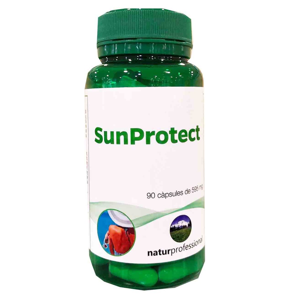 Suplemento dietético Sunprotect 90 cap. de 595 mg.