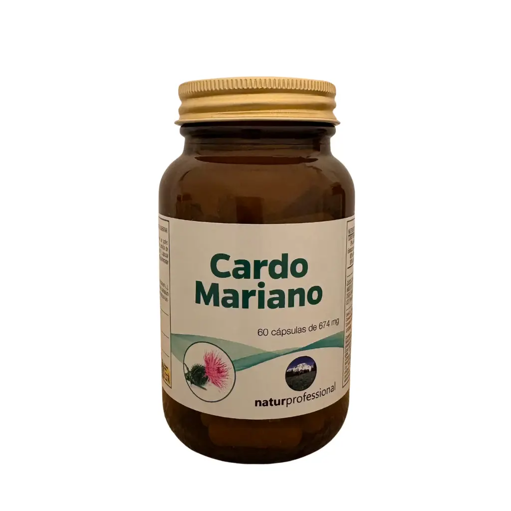 Suplemento dietético Cardo mariano 60 cápsulas de 674mg
