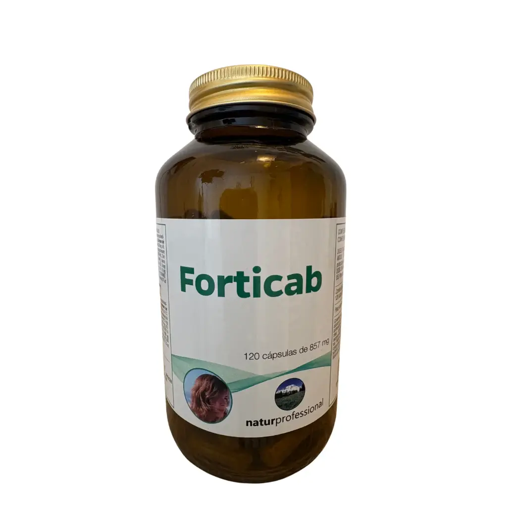 Suplemento dietético Forticab 120 cápsulas de  857mg