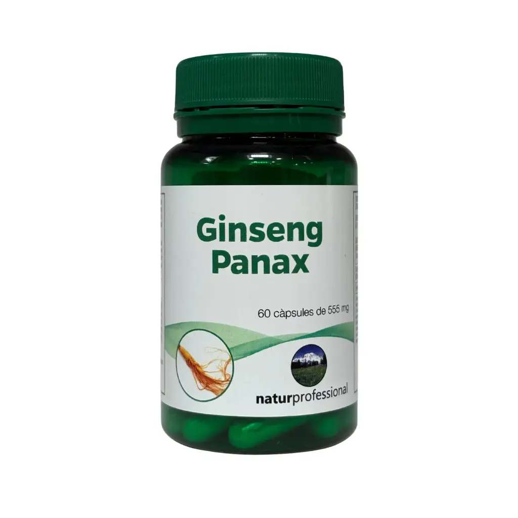 Suplemento dietético Ginseng Panax 60 cápsulas de 359 mg
