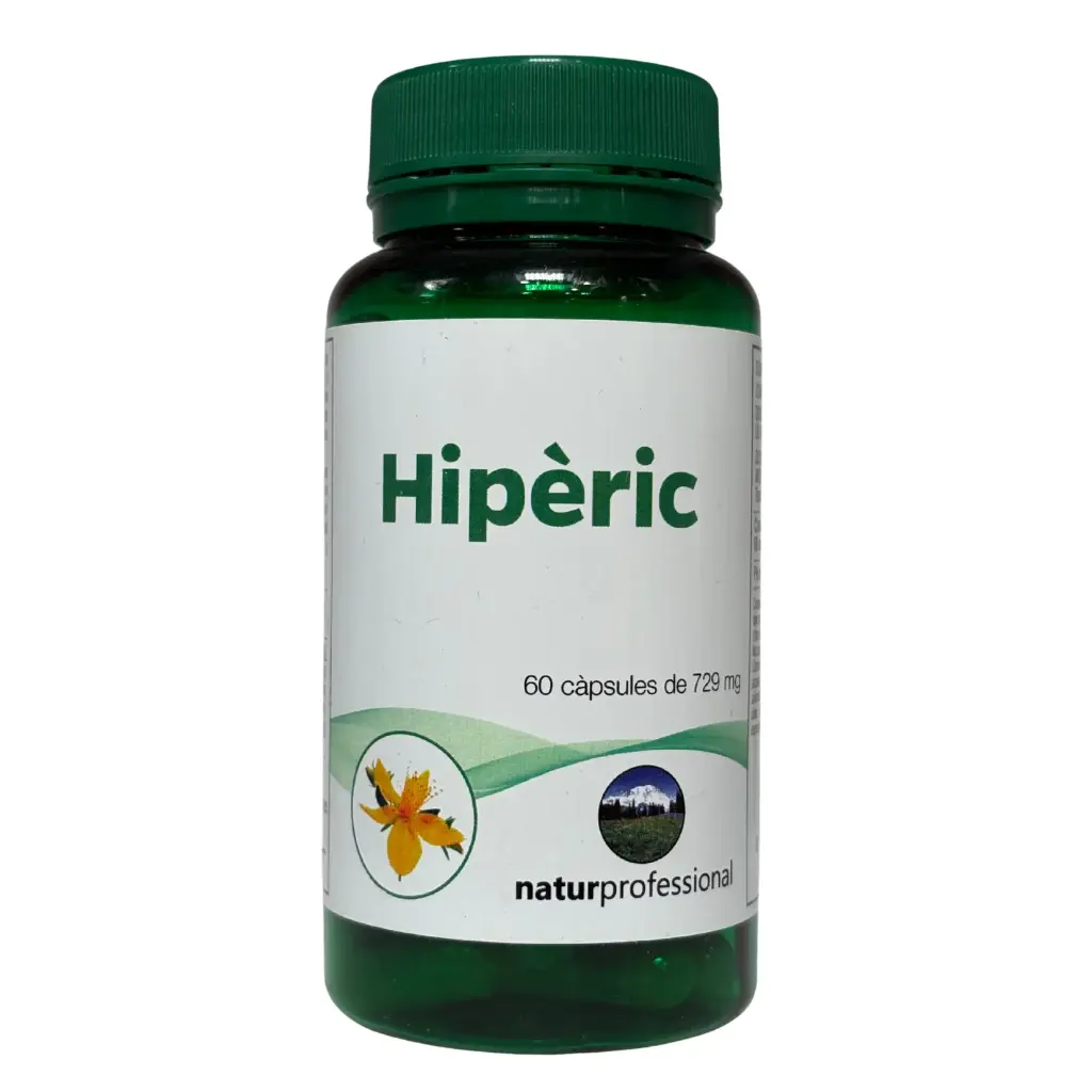 Suplemento dietético Hipérico 60 cap. de 608 mg.